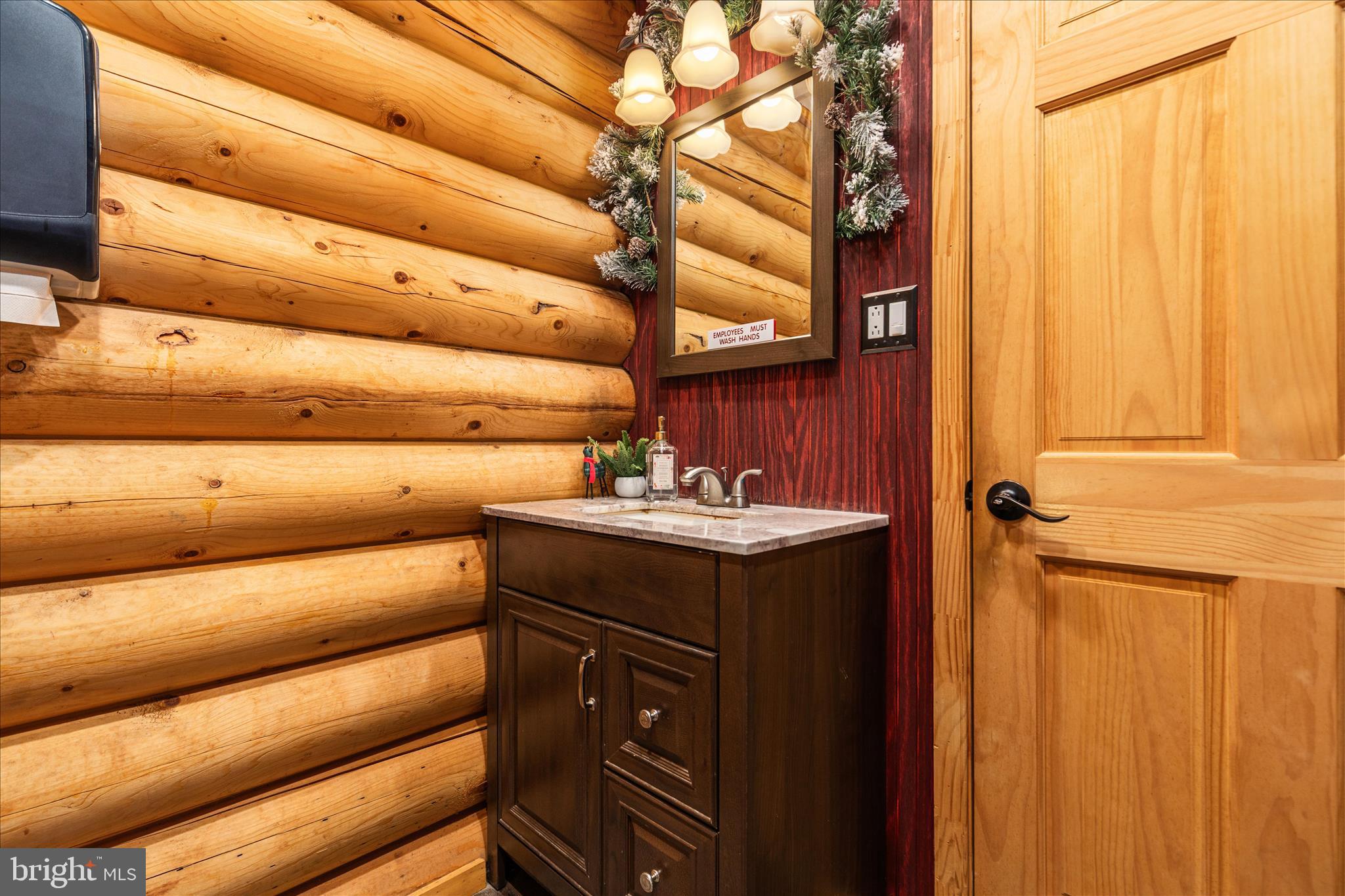 43301 Spinks Ferry Road Leesburg, VA 20176 - Photo 25 of 102 a bathroom with a sink and a mirror