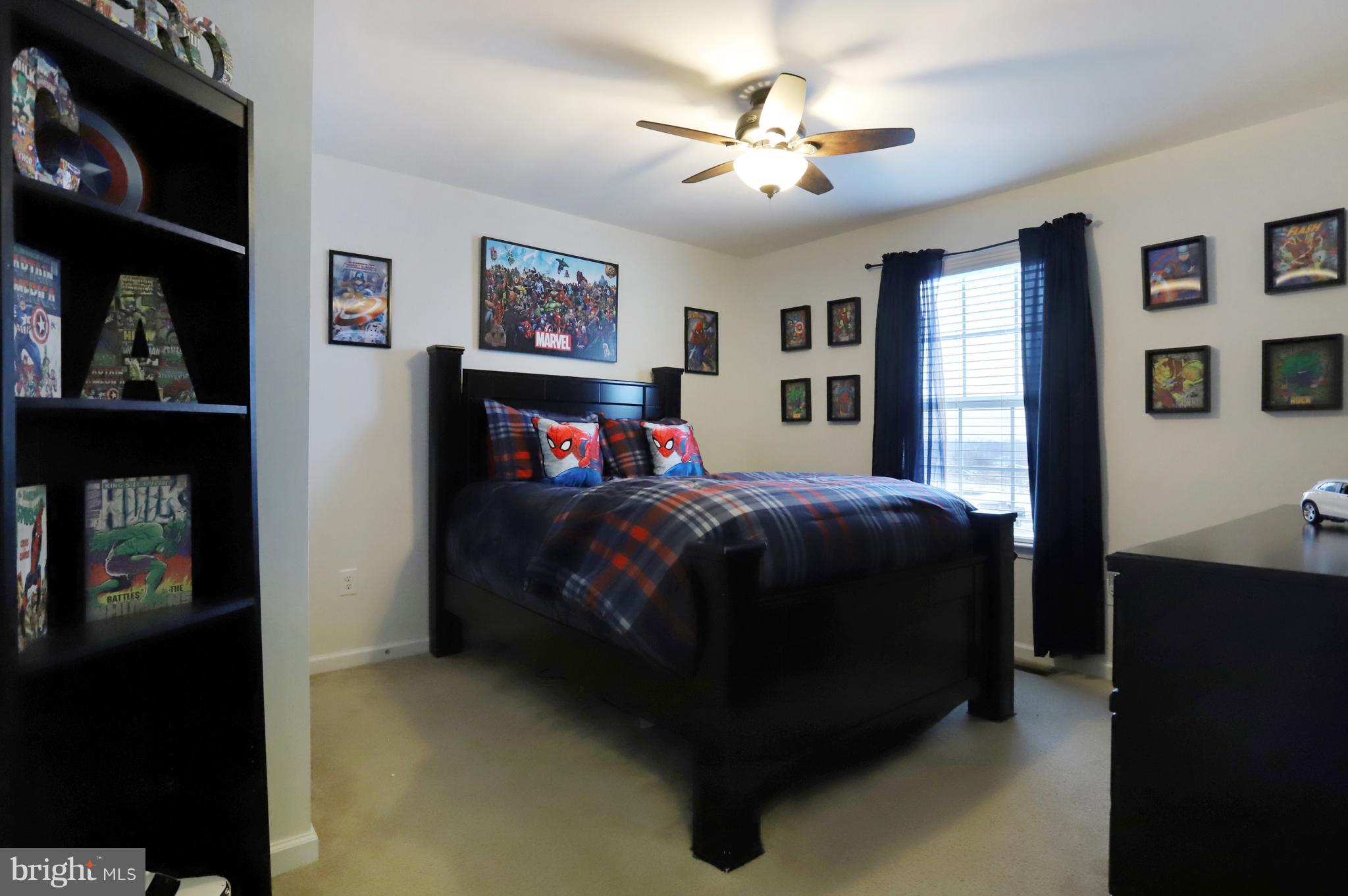 164 Mountain Laurel Boulevard Ranson, WV 25438 - Photo 24 of 51 Bedroom 2 w/carpet flooring and ceiling fan