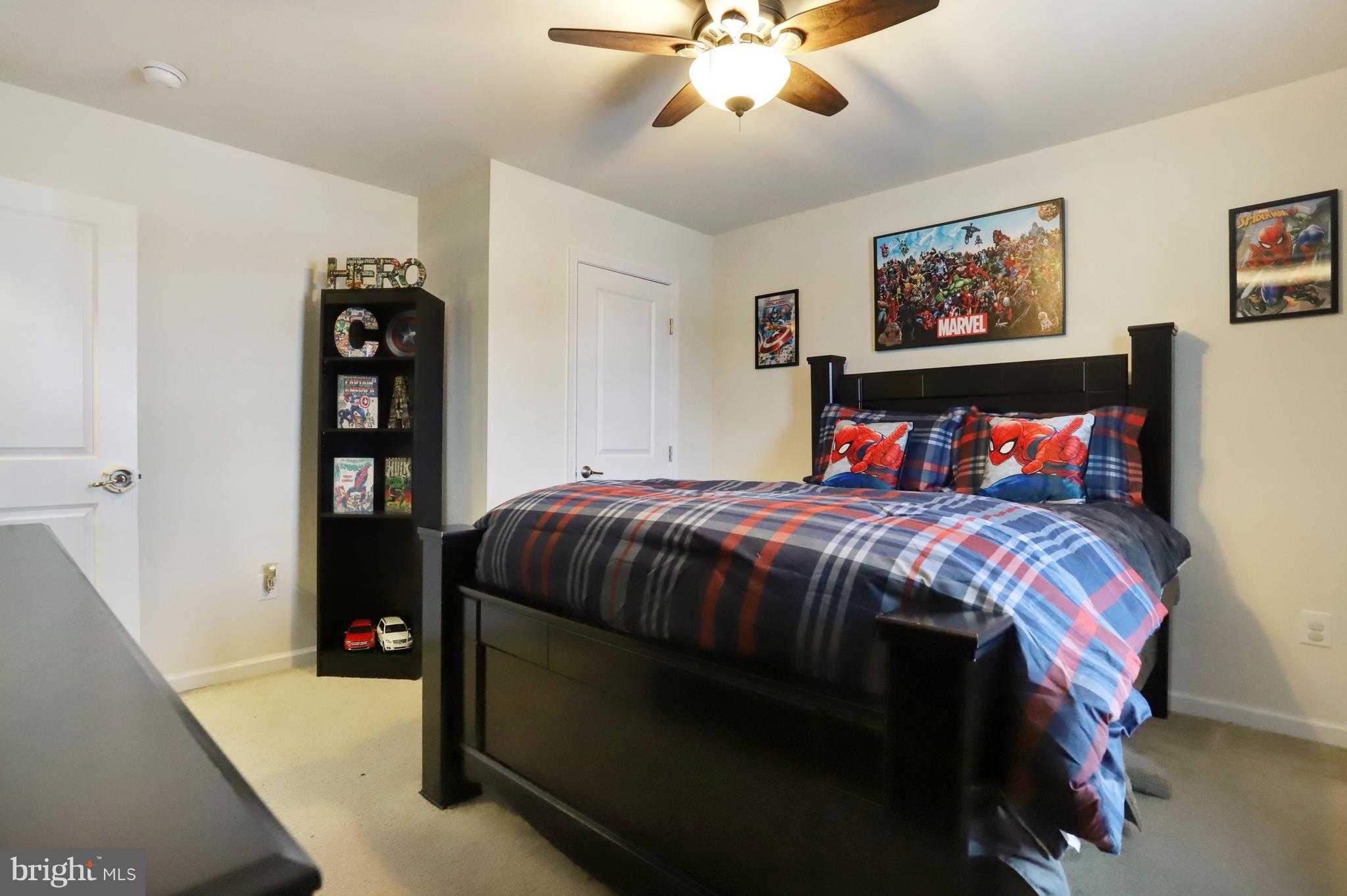 164 Mountain Laurel Boulevard Ranson, WV 25438 - Photo 25 of 51 Bedroom 2 w/carpet flooring and ceiling fan