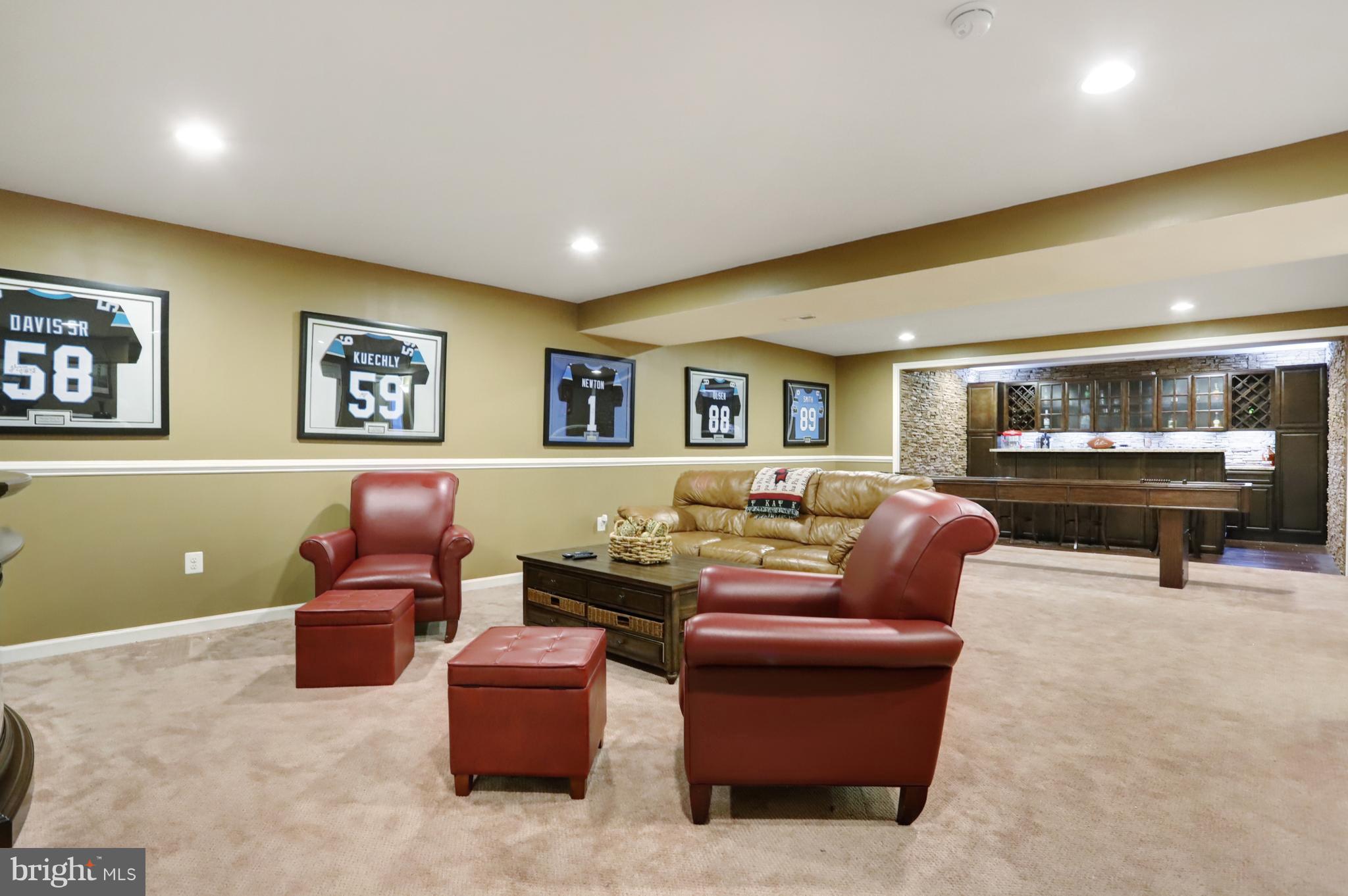164 Mountain Laurel Boulevard Ranson, WV 25438 - Photo 36 of 51 Family room in basement w/wet bar