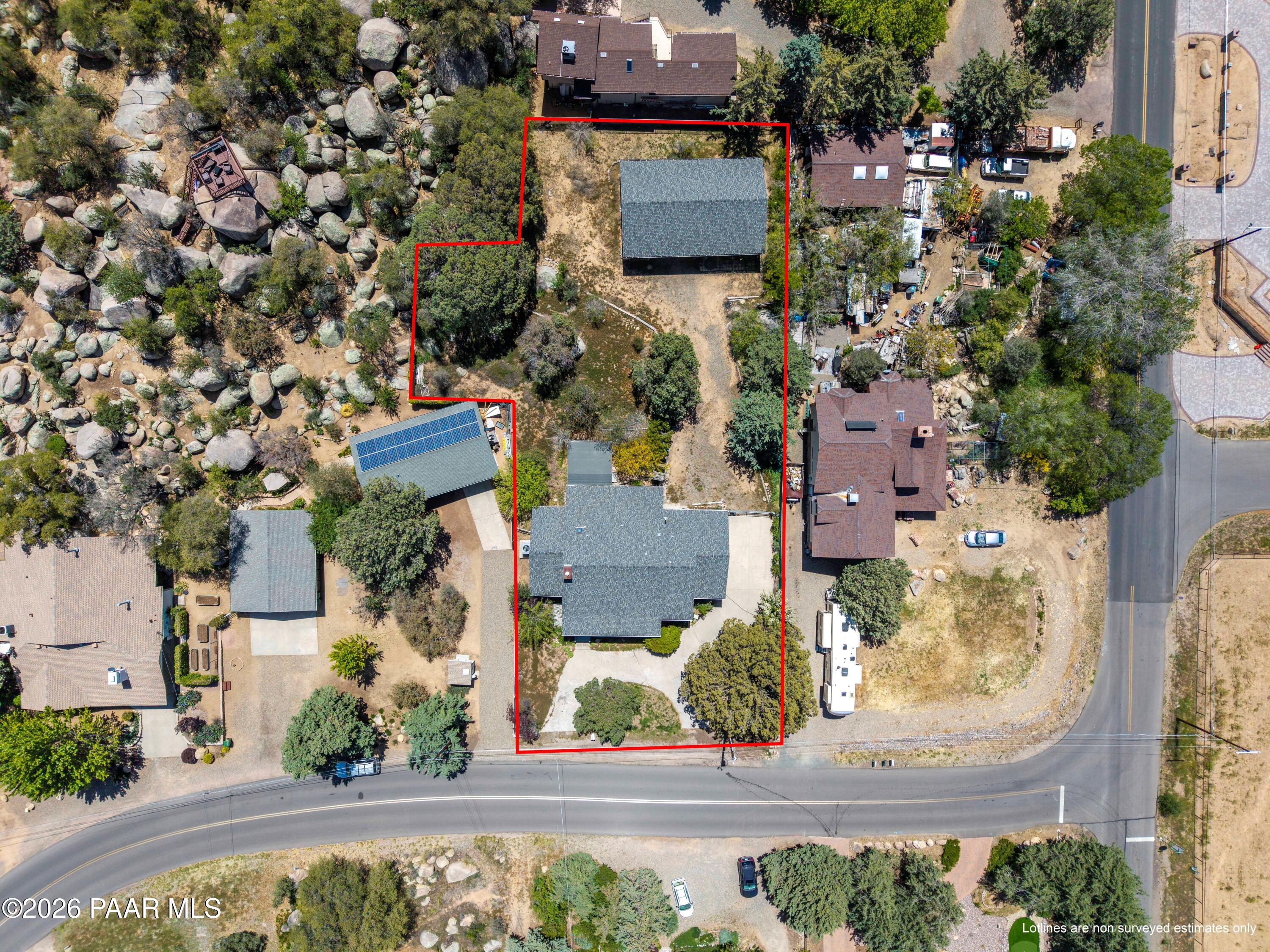 1891 Meadowridge Road Prescott, AZ 86305 - Photo 50 of 50 257-Aerialsa