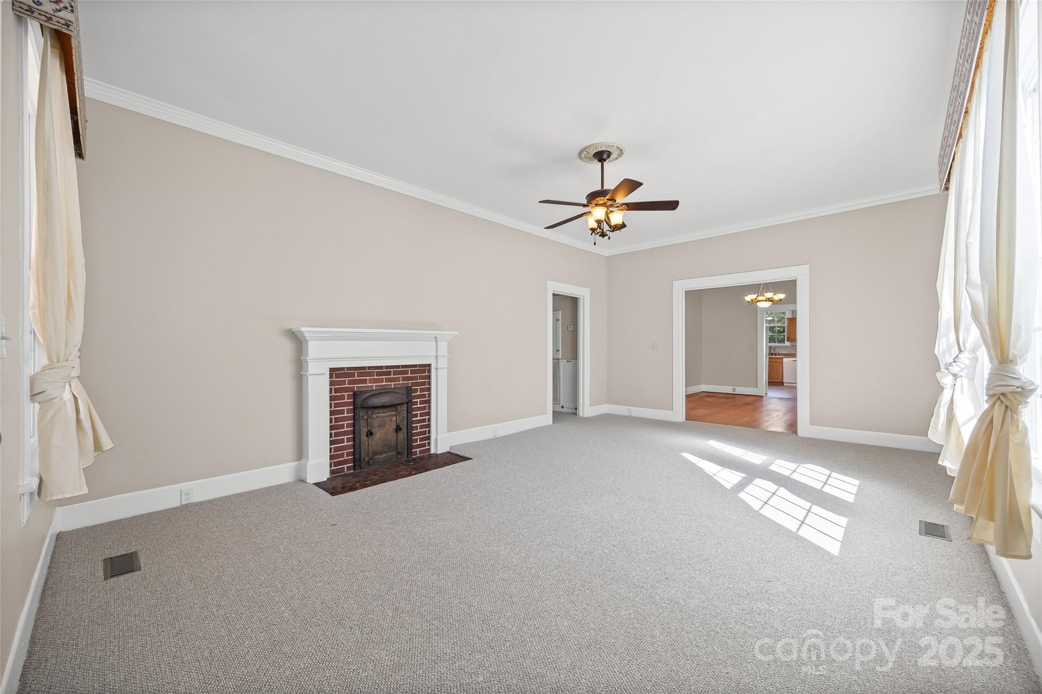 105 Foote Street Chester, SC 29706 - Photo 6 of 28 a view of a livingroom with a fireplace