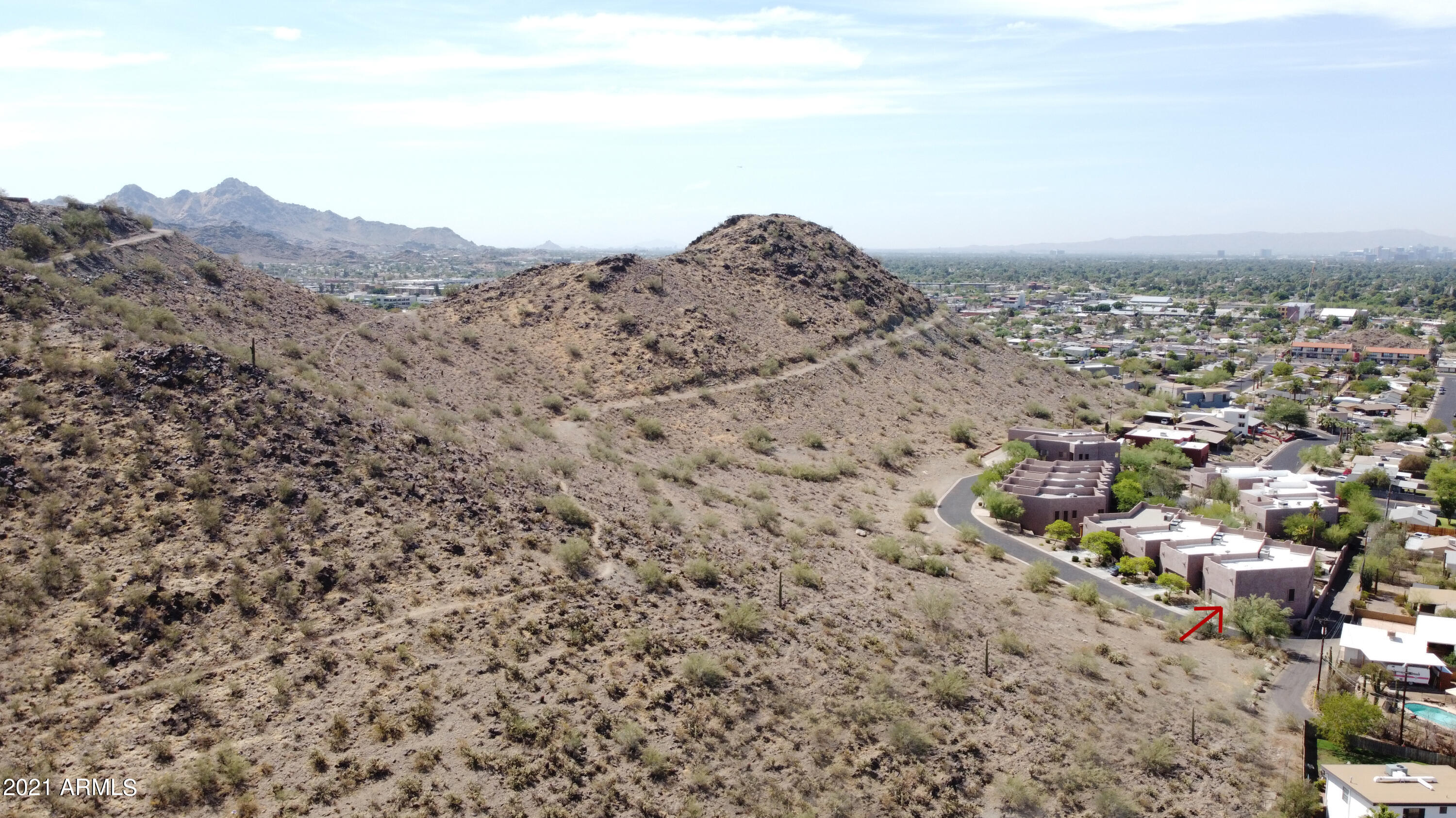 9726 North 3rd Drive Phoenix, AZ 85021 - Photo 33 of 35 Mountain range in front of community fix