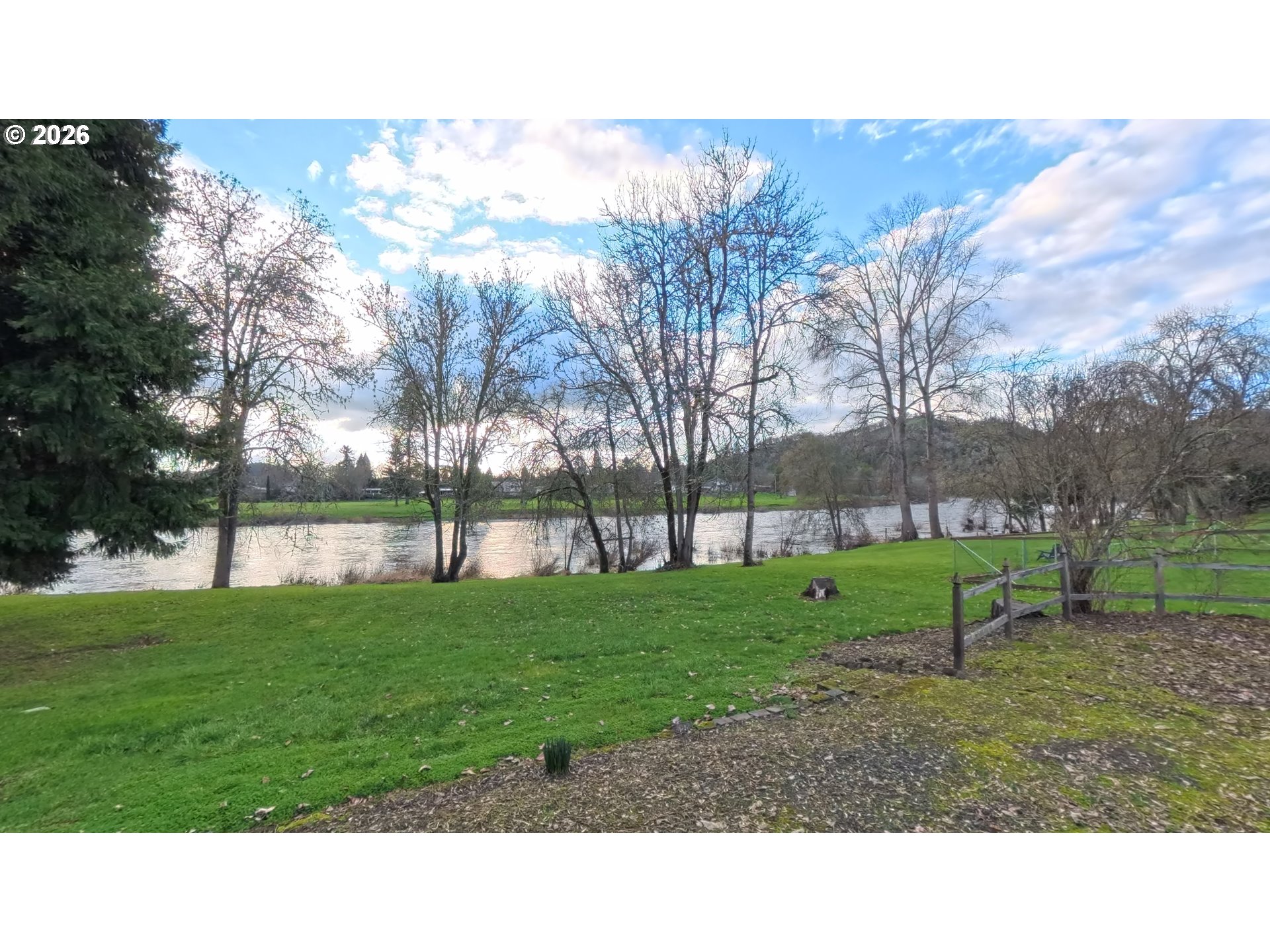 1732 Del Rio Road Roseburg, OR 97471 - Photo 36 of 39 a black and white photo of a park