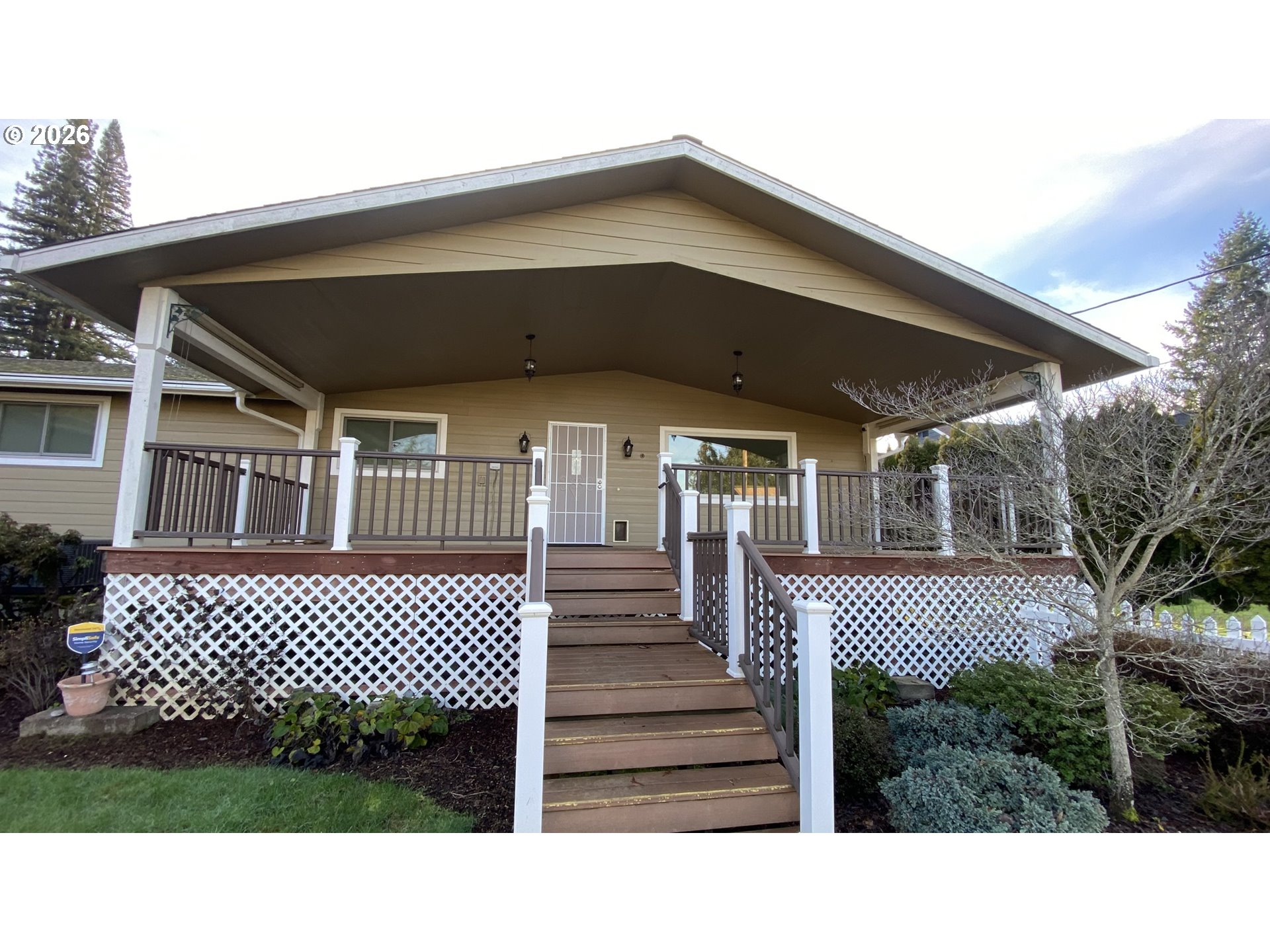 1732 Del Rio Road Roseburg, OR 97471 - Photo 6 of 39 a black and white photo of a house