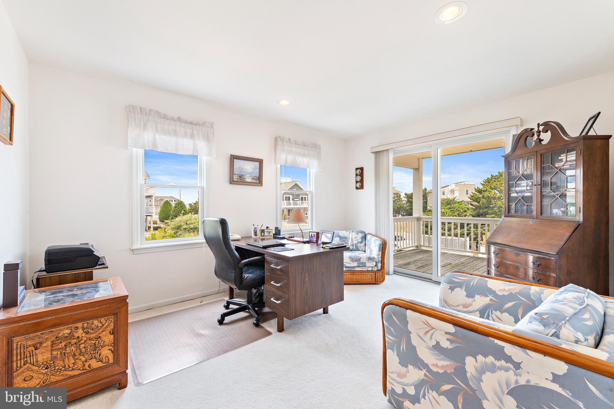 57 Sunset Boulevard Long Beach Township, NJ 08006 - Photo 40 of 65 Bedroom #4 with private deck