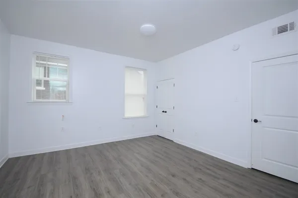wooden floor in an empty room