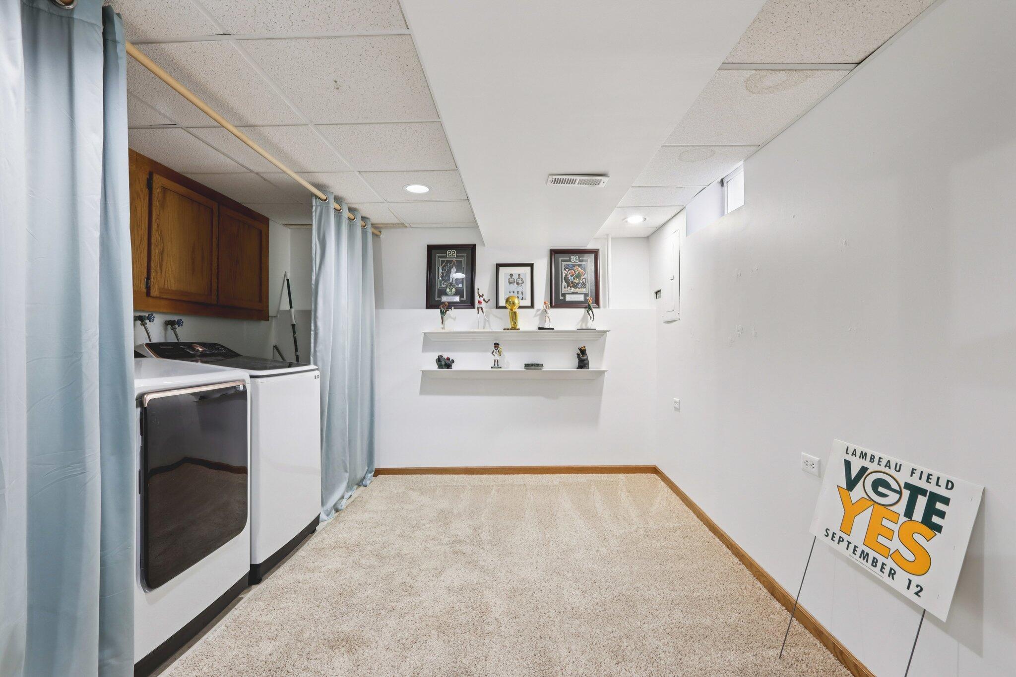 18985 Wilderness Court, Unit B Brookfield, WI 53045 - Photo 23 of 31 Laundry Area in Lower Level