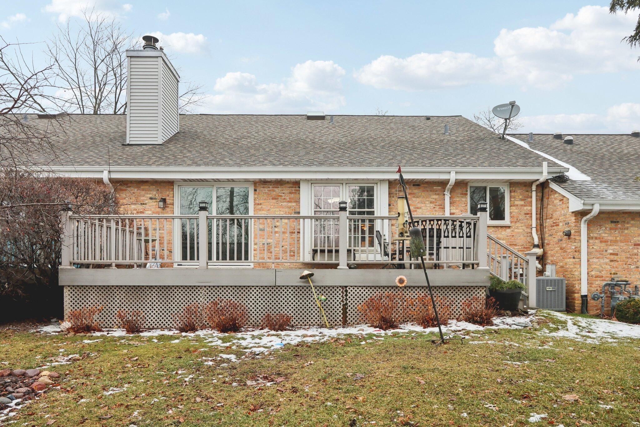 18985 Wilderness Court, Unit B Brookfield, WI 53045 - Photo 27 of 31 Back yard view.