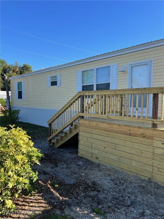 722 Higgins Road North Fort Myers, FL 33917 - Photo 1 of 14 a view of a house with a yard