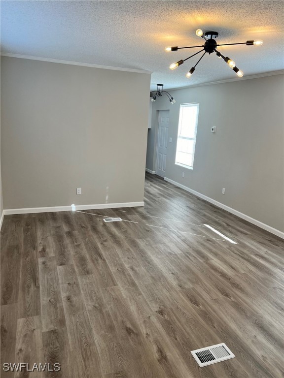 722 Higgins Road North Fort Myers, FL 33917 - Photo 9 of 14 wooden floor in an empty room