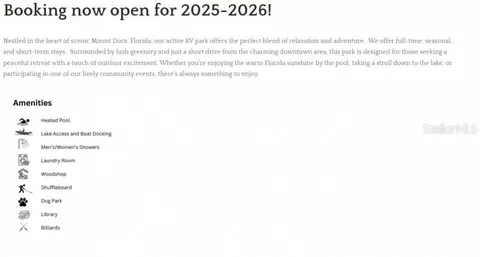 $49,999 | 129 Woods N Water Drive, Mount Dora, FL 32757