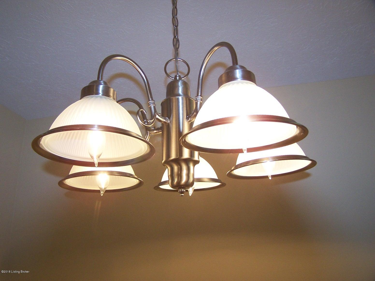 11004 Torrington Road Louisville, KY 40272 - Photo 26 of 43 New Chandelier in the Eat In Area