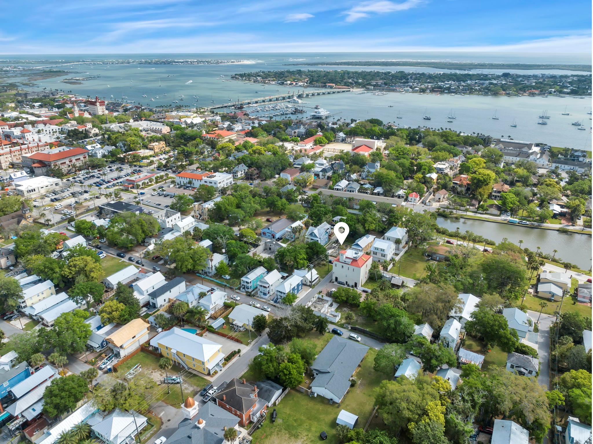 89 Washington Street St. Augustine, FL 32084 - Photo 13 of 42 a view of city and ocean
