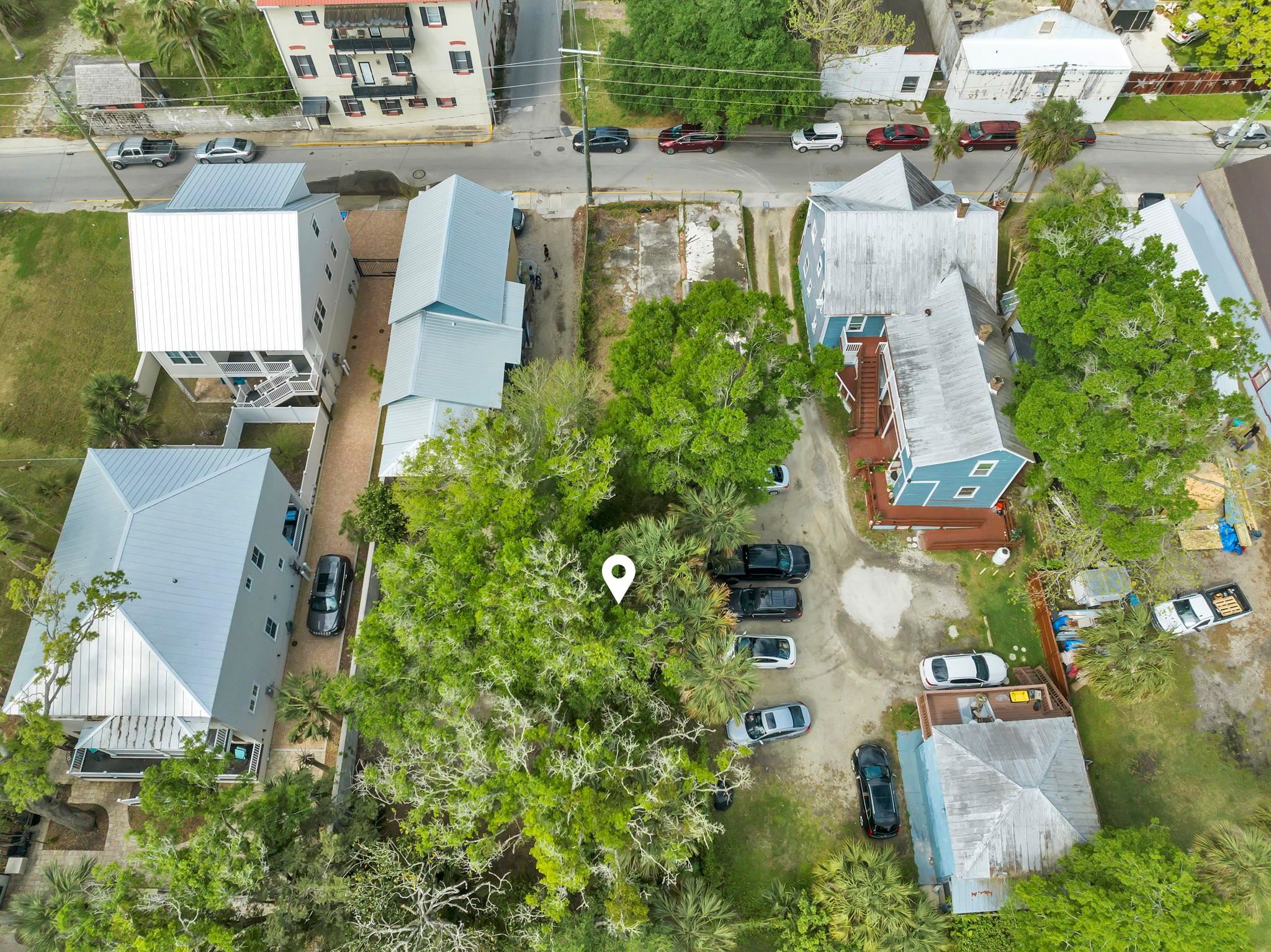 89 Washington Street St. Augustine, FL 32084 - Photo 22 of 42 an aerial view of residential houses with outdoor space