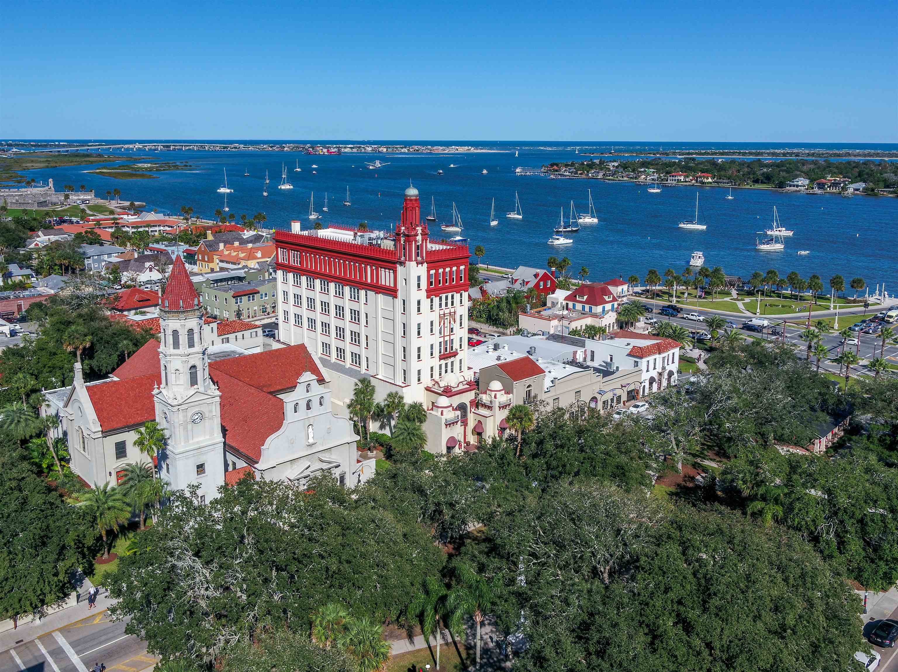 89 Washington Street St. Augustine, FL 32084 - Photo 27 of 42 a view of city and ocean