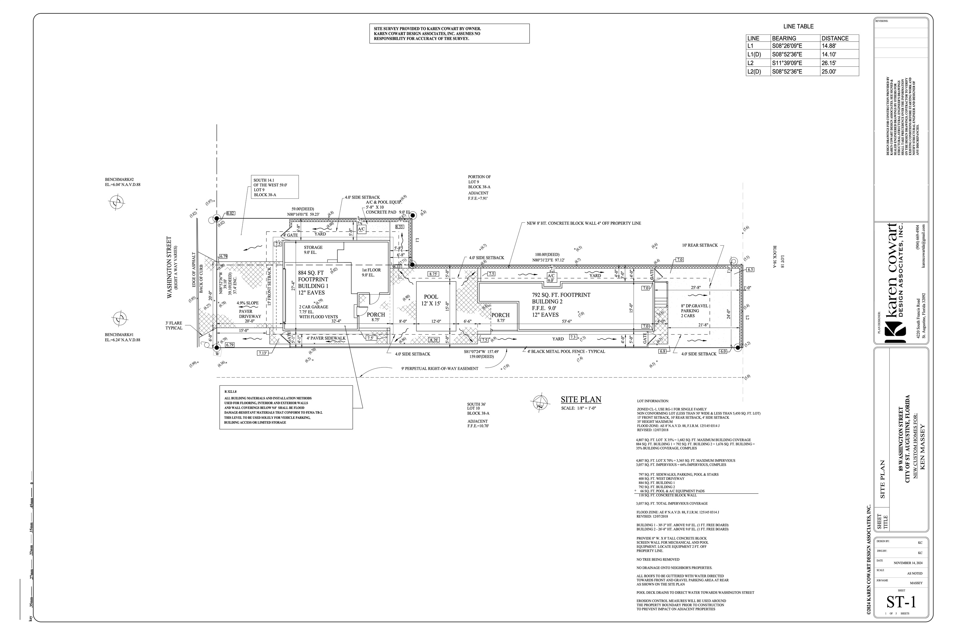 89 Washington Street St. Augustine, FL 32084 - Photo 9 of 42 a picture of floor plan