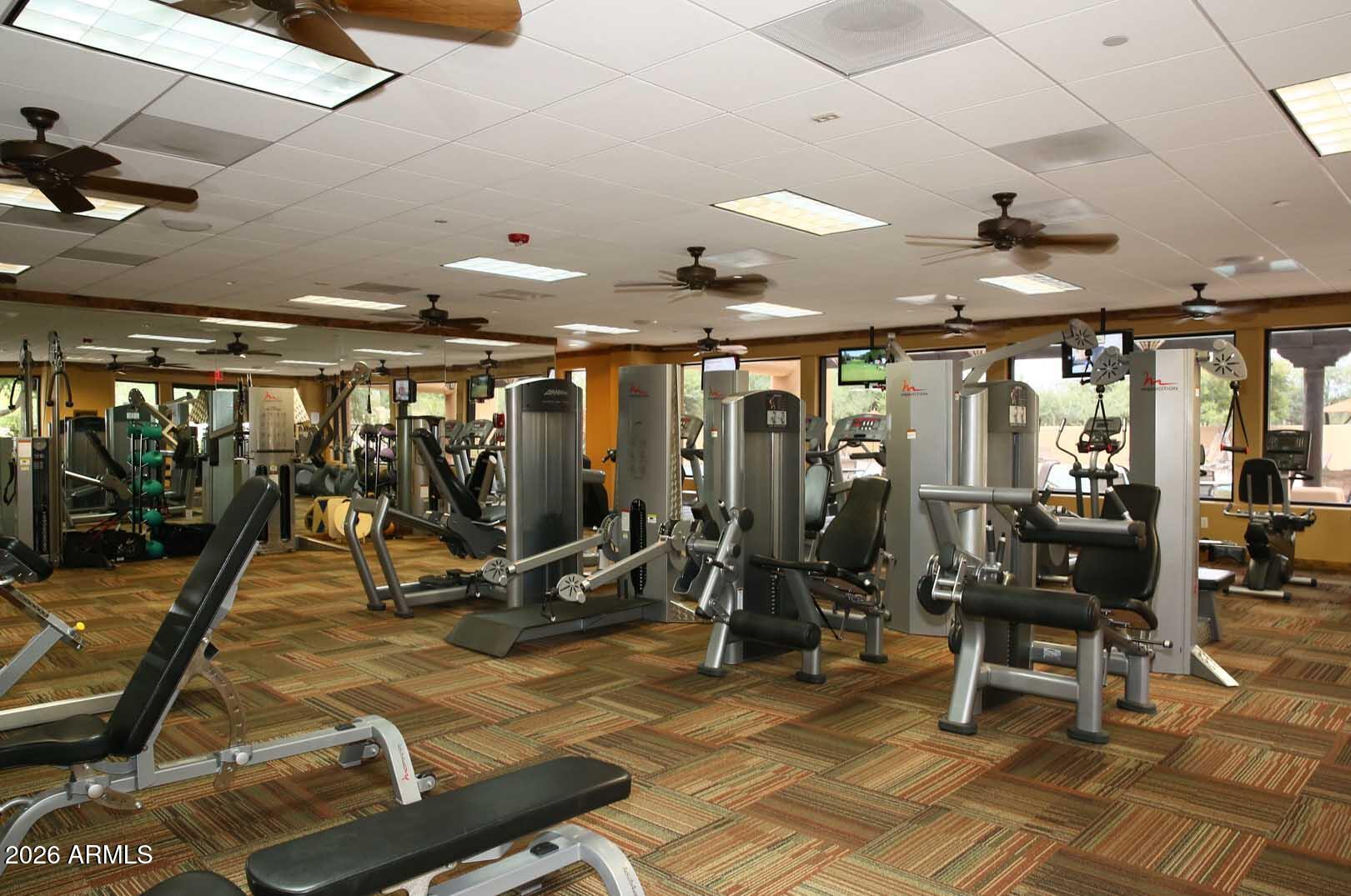 27921 North Quail Spring Road Rio Verde, AZ 85263 - Photo 49 of 49 a view of a room with gym equipment