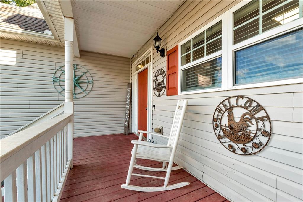 750 Rock Springs Road Lula, GA 30554 - Photo 4 of 72 a view of a door with a bench