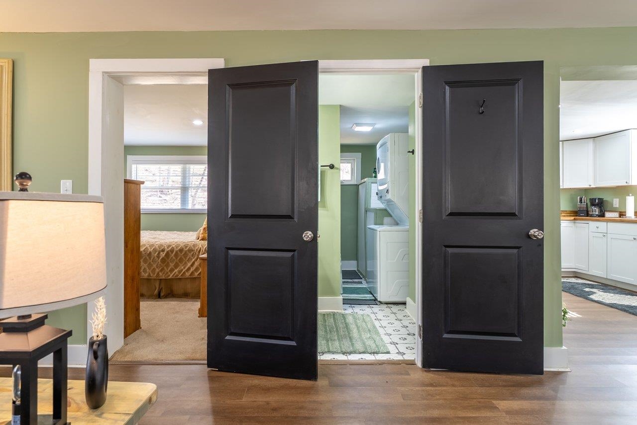 29 Shenandoah Mountain Road Sugar Grove, WV 26815 - Photo 26 of 52 a view of a kitchen from the hallway
