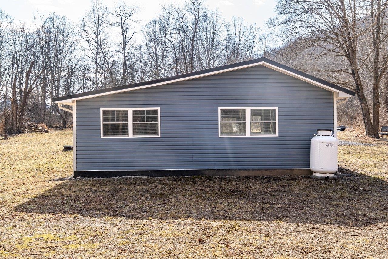 29 Shenandoah Mountain Road Sugar Grove, WV 26815 - Photo 44 of 52 a view of a backyard with a large tree