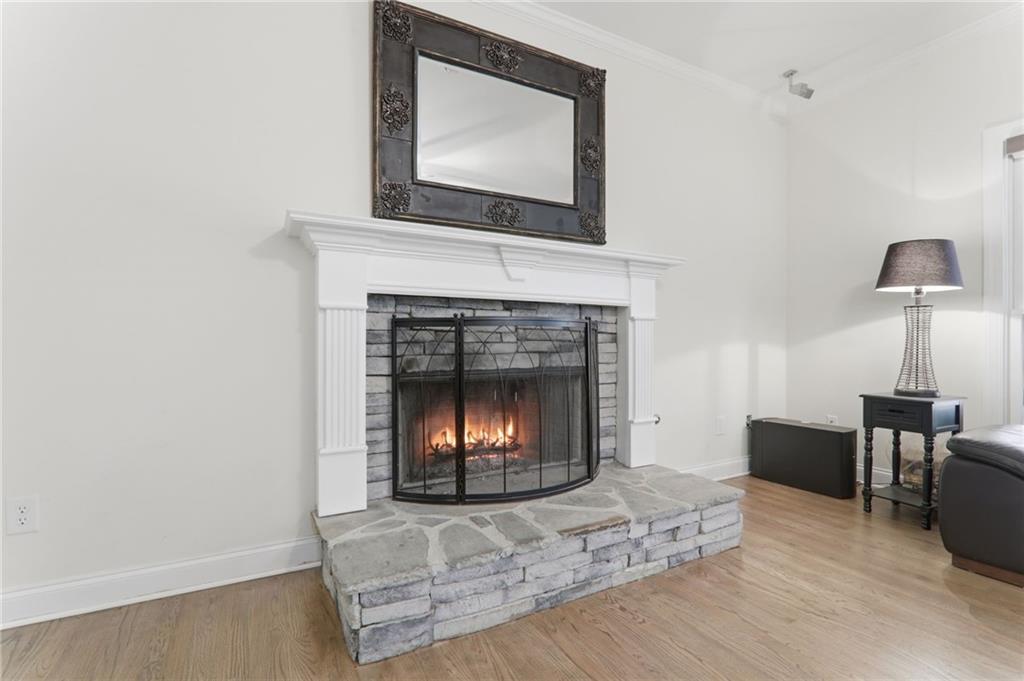 67 Pointer Lane Braselton, GA 30517 - Photo 21 of 74 a living room with furniture and a fireplace