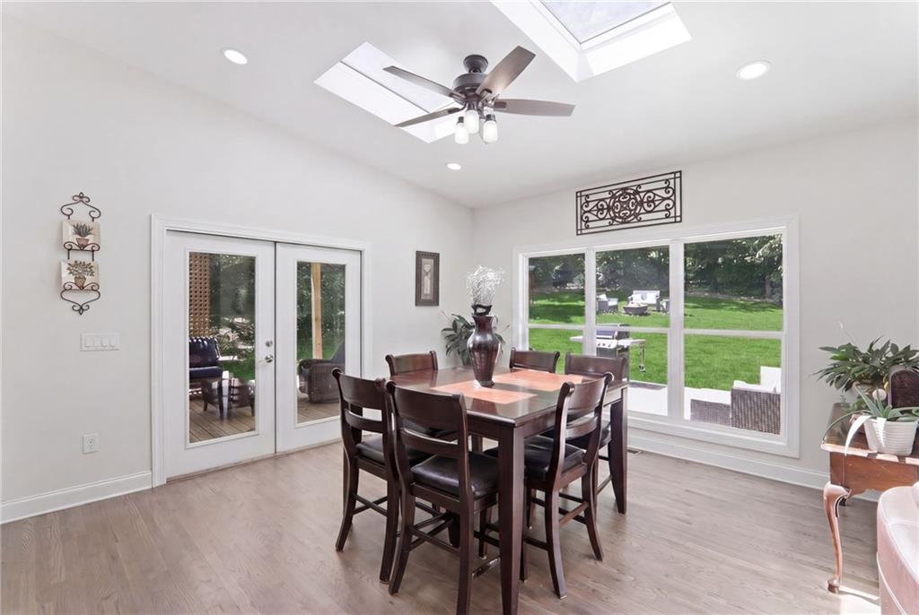 67 Pointer Lane Braselton, GA 30517 - Photo 35 of 74 a view of a dining room with furniture window and outside view