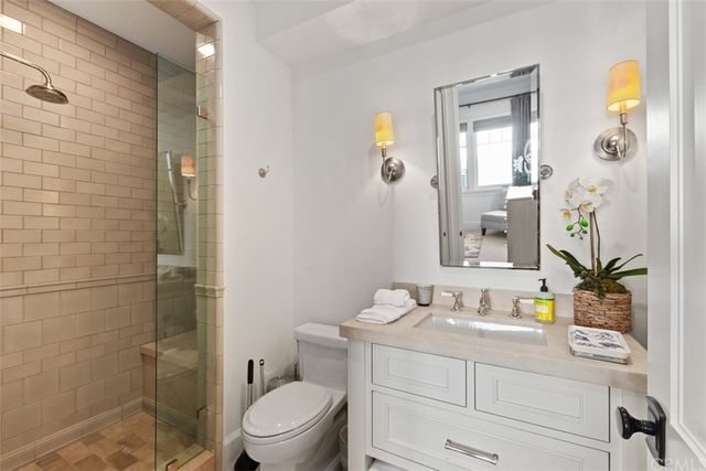 a view of a balcony with city view