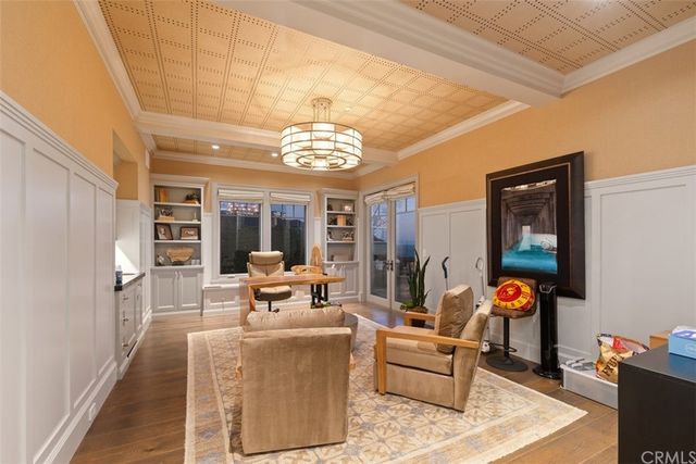 a front view of a building