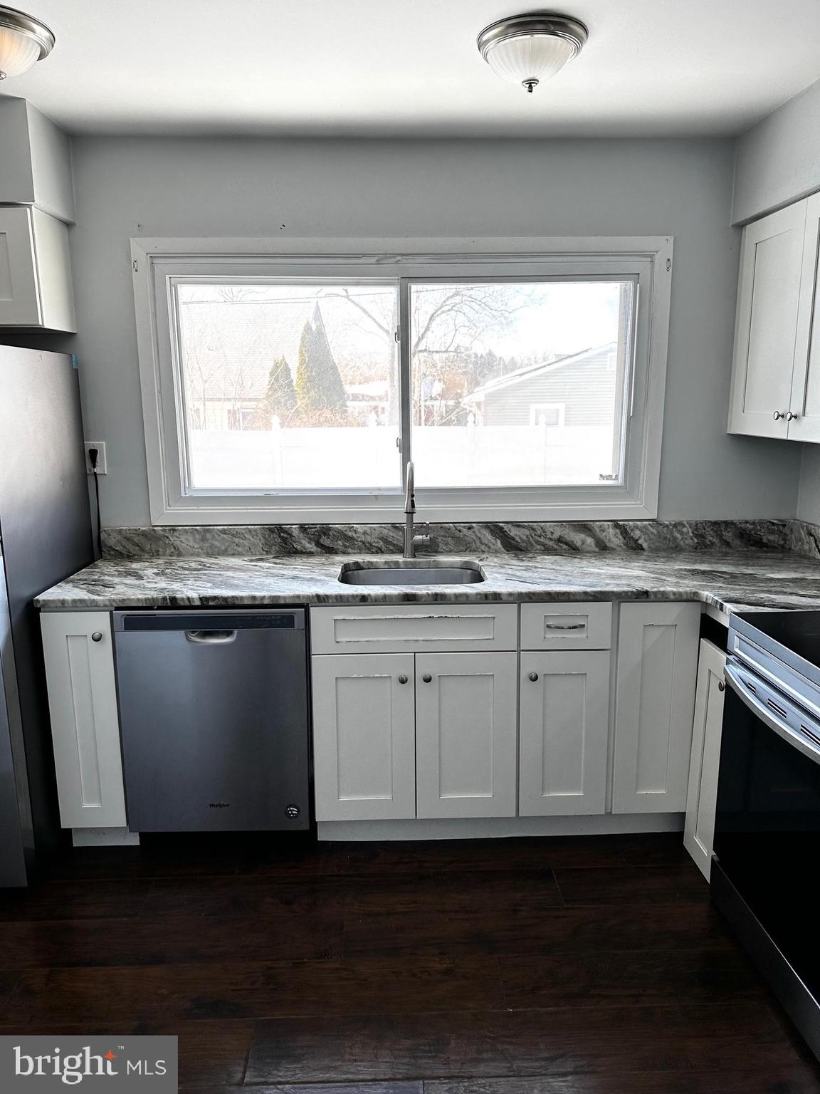 22 Gaylord Circle Willingboro, NJ 08046 - Photo 17 of 17 a kitchen with granite countertop white cabinets and a window