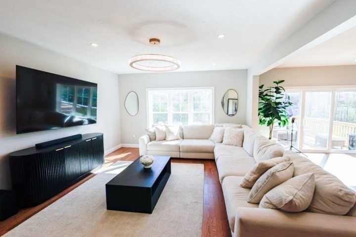 31 Lilac Avenue Bellingham, MA 02019 - Photo 11 of 40 a living room with furniture and a flat screen tv