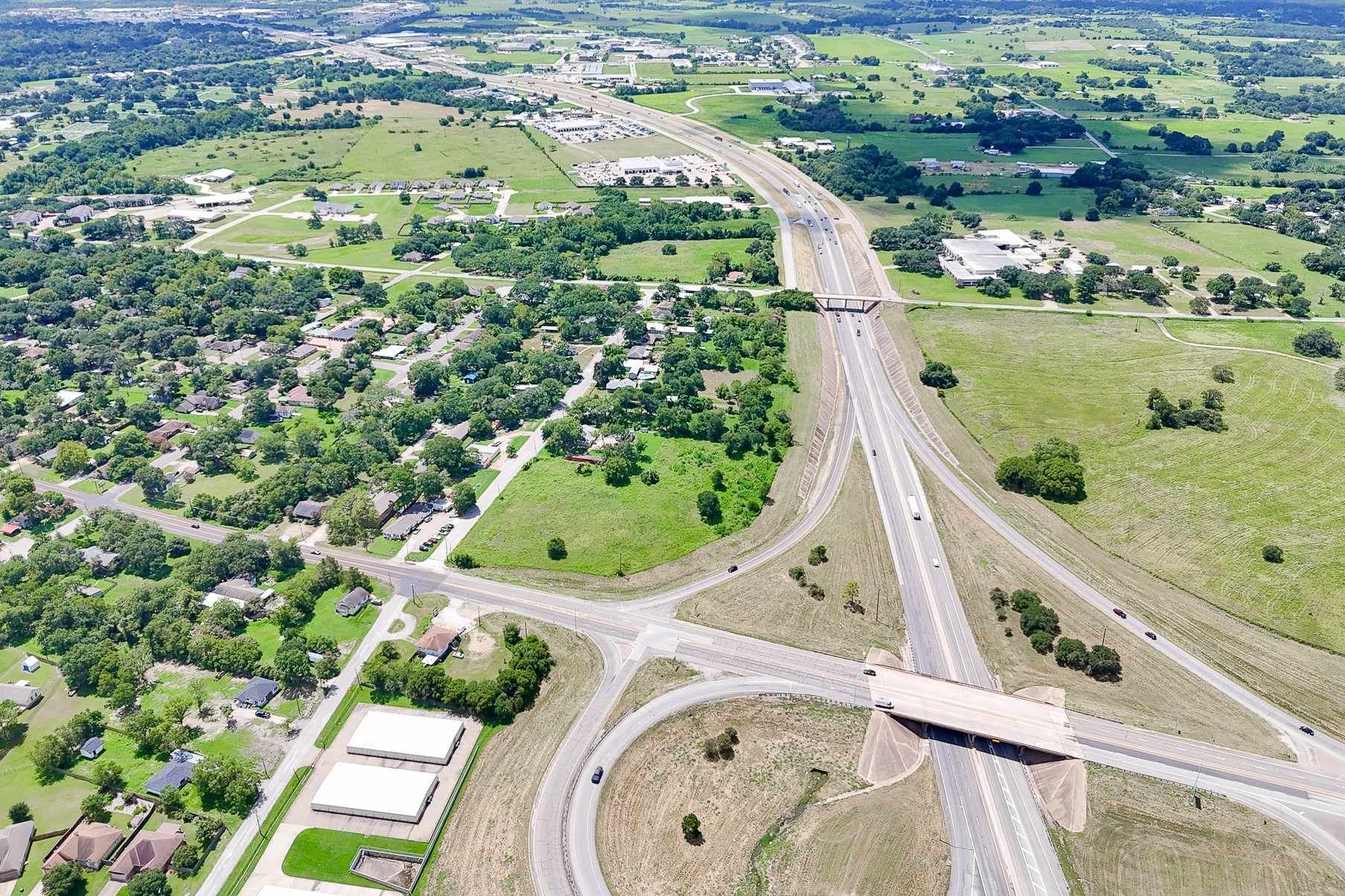 102 South Dixie Street Brenham, TX 77833 - Photo 14 of 40 a view of a city from a balcony