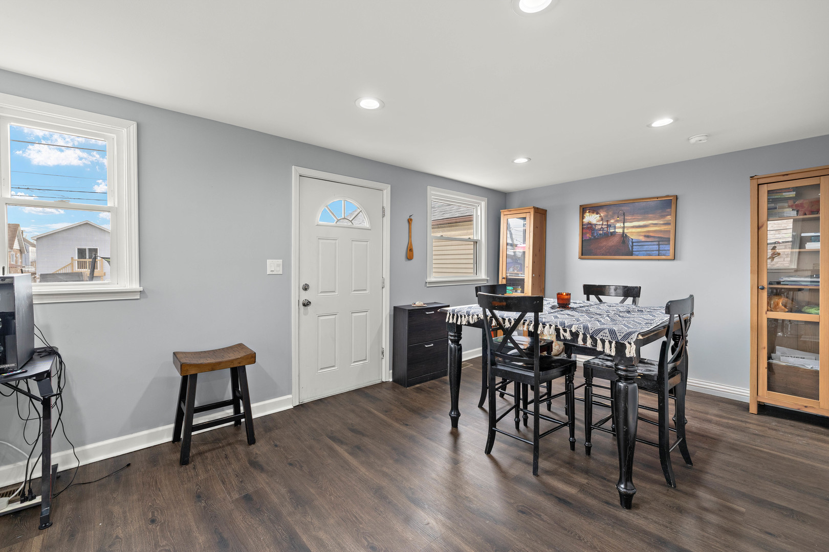 7535 West 61st Street Summit Argo, IL 60501 - Photo 14 of 28 a view of a a dining room with furniture window and wooden floor