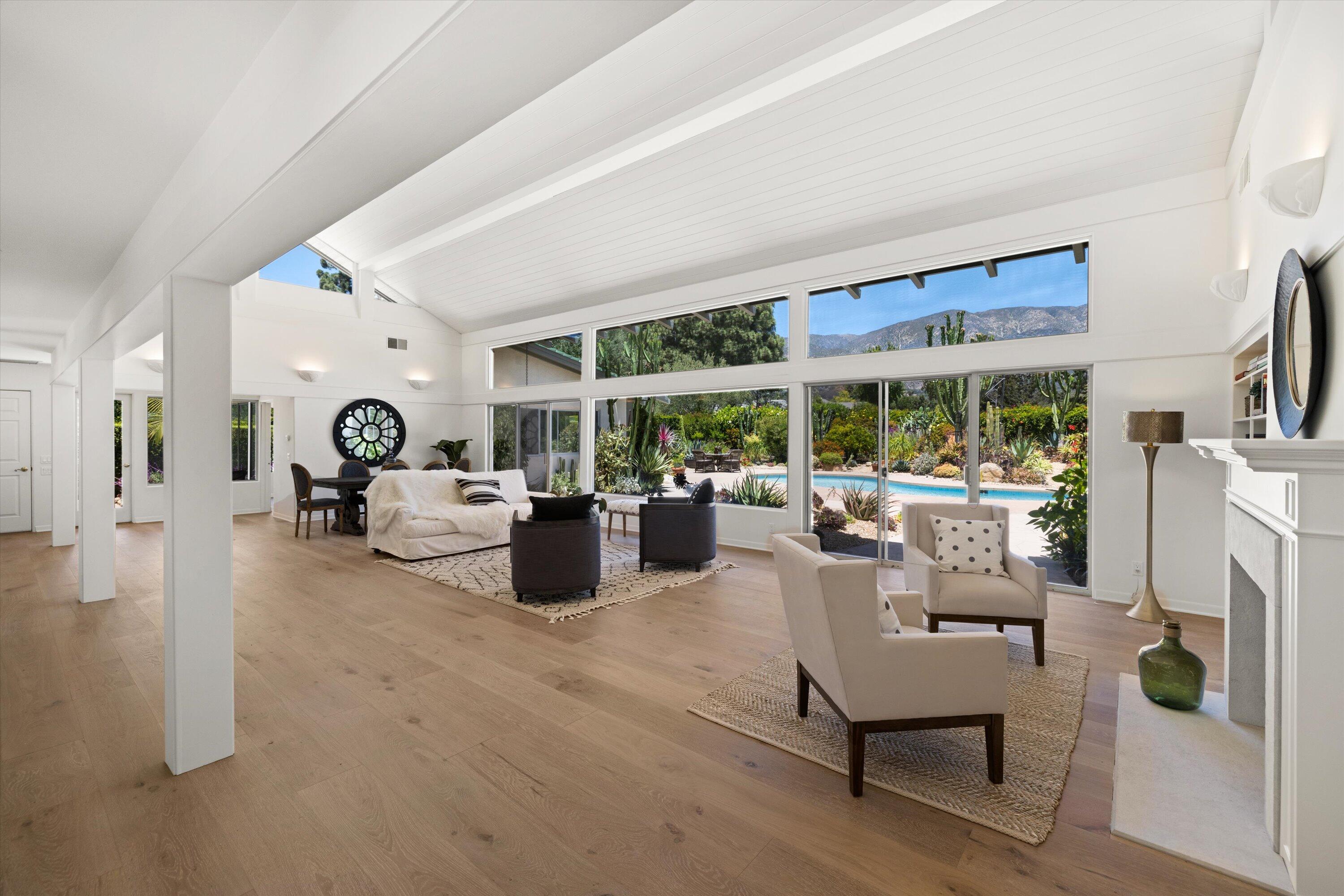 2150 10 Acre Road Montecito, CA 93108 - Photo 3 of 26 a living room with furniture and a large window