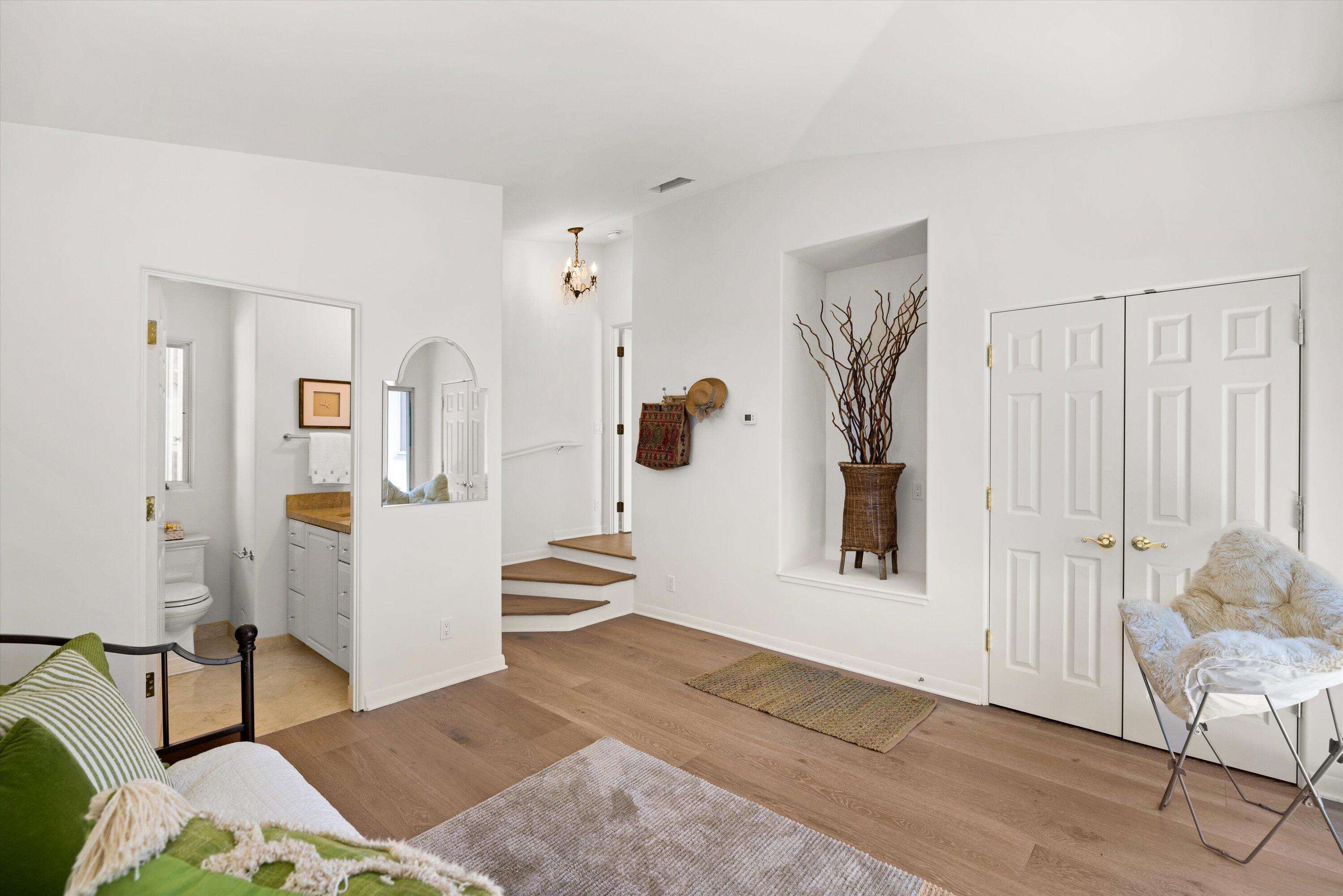 2150 10 Acre Road Montecito, CA 93108 - Photo 9 of 26 a view of a livingroom with furniture and stairs