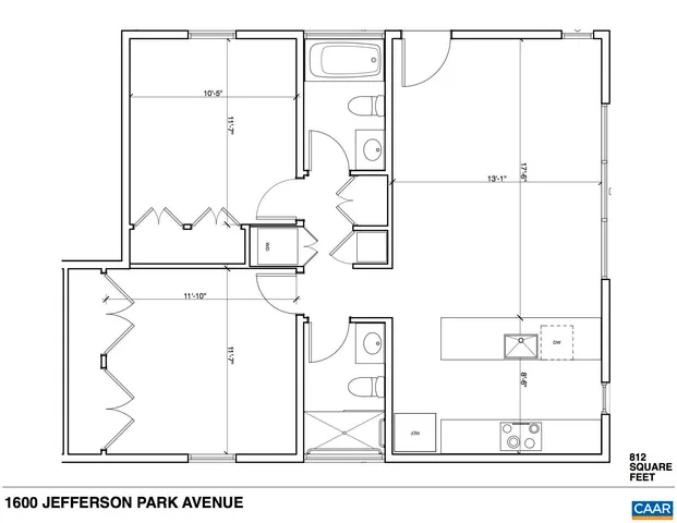 $3,150 | 1600 Jefferson Park Avenue, Unit 211, Charlottesville, VA 22903