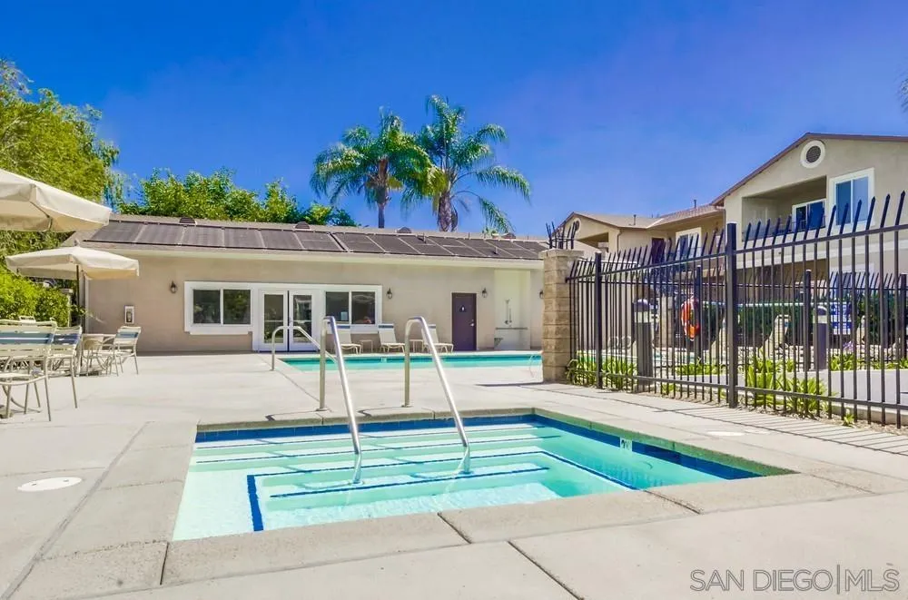 9728 Marilla Drive, Unit 312 Lakeside, CA 92040 - Photo 27 of 28 a front view of a house with a porch