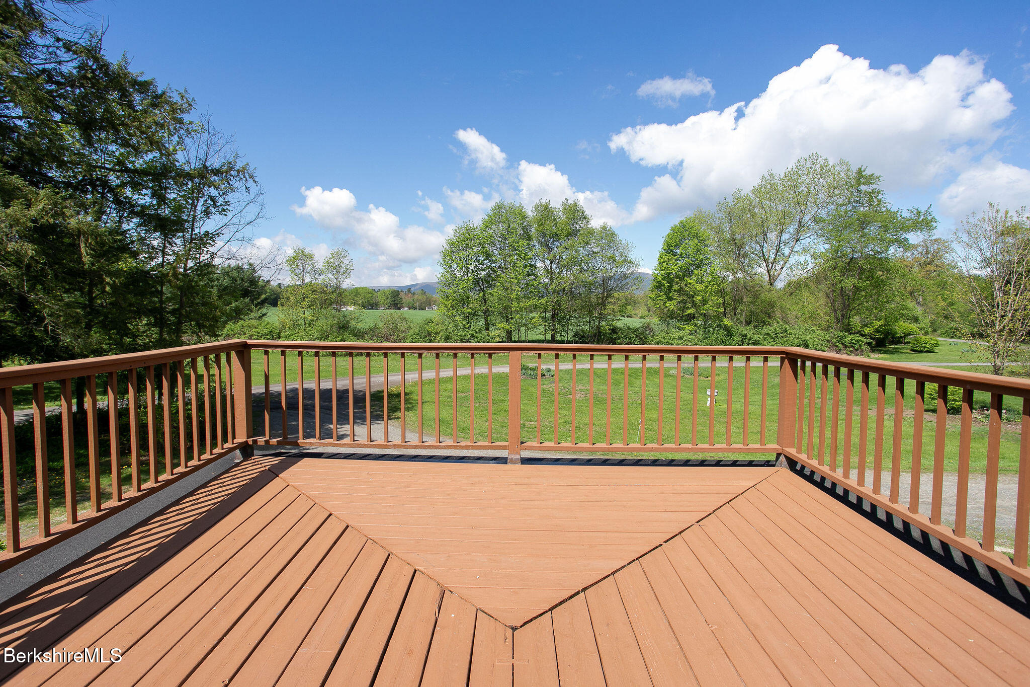 567 South Main Street Sheffield, MA 01257 - Photo 32 of 70 a view of balcony with wooden floor
