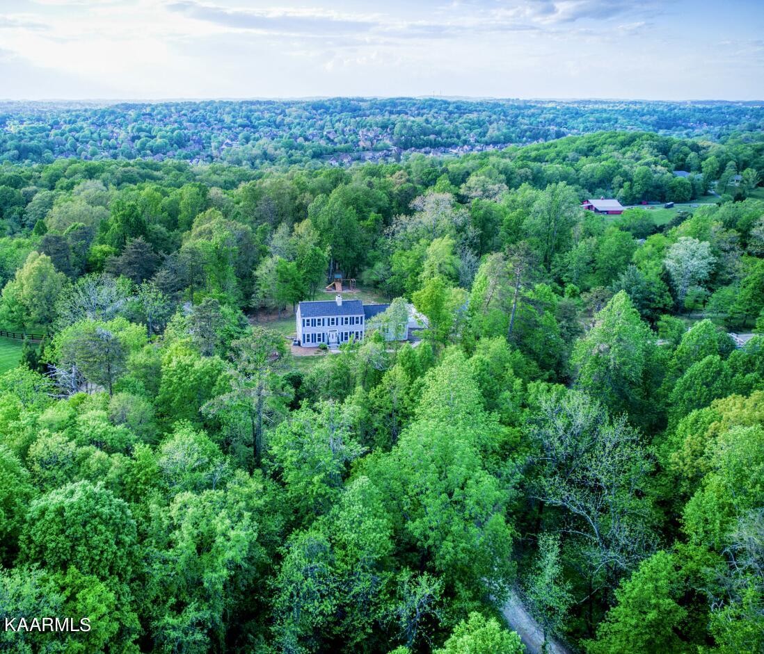 2313 Tooles Bend Road Knoxville, TN 37922 - Photo 3 of 50 an aerial view of a house with a garden