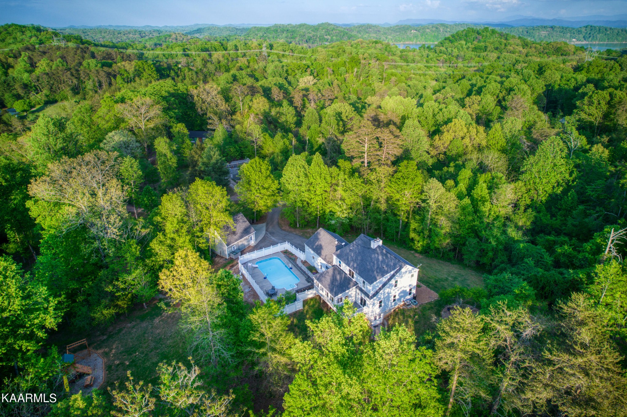 2313 Tooles Bend Road Knoxville, TN 37922 - Photo 4 of 50 an aerial view of a house with a yard