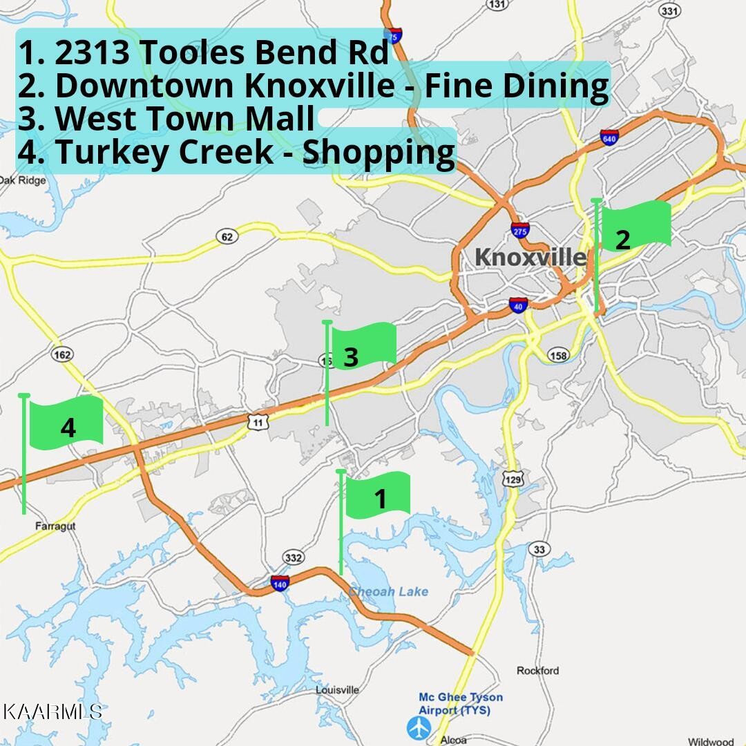 2313 Tooles Bend Road Knoxville, TN 37922 - Photo 50 of 50 a room with a bed and a table