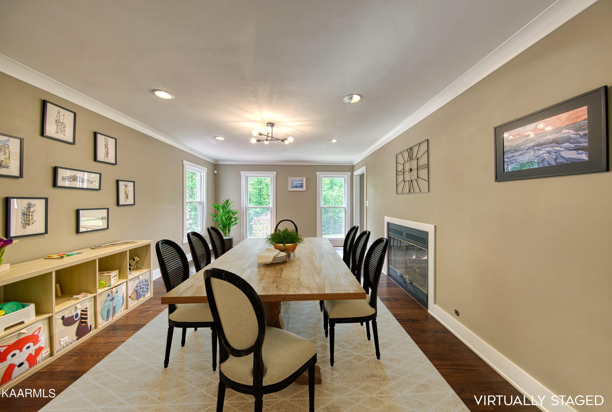 2313 Tooles Bend Road Knoxville, TN 37922 - Photo 8 of 50 a view of a dining room with furniture window and wooden floor