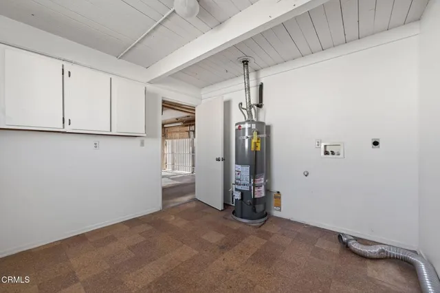 a view of a balcony with chairs