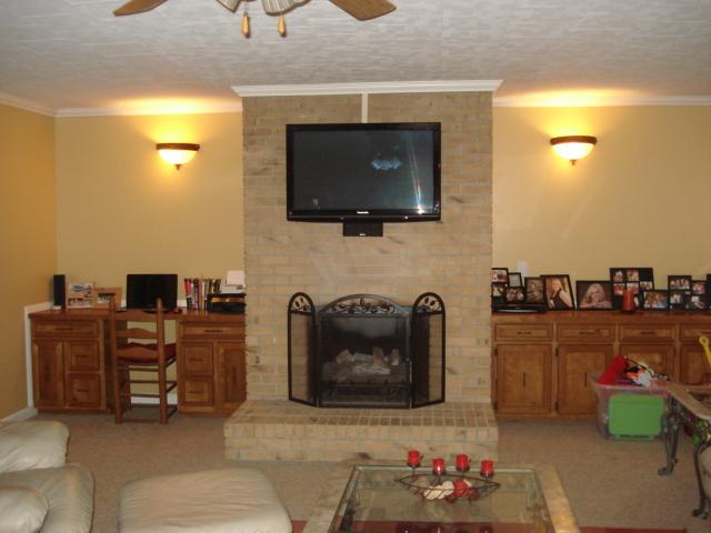 559 Rock Road Morrison, TN 37357 - Photo 12 of 20 Fireplace and built-ins in the spacious living room.