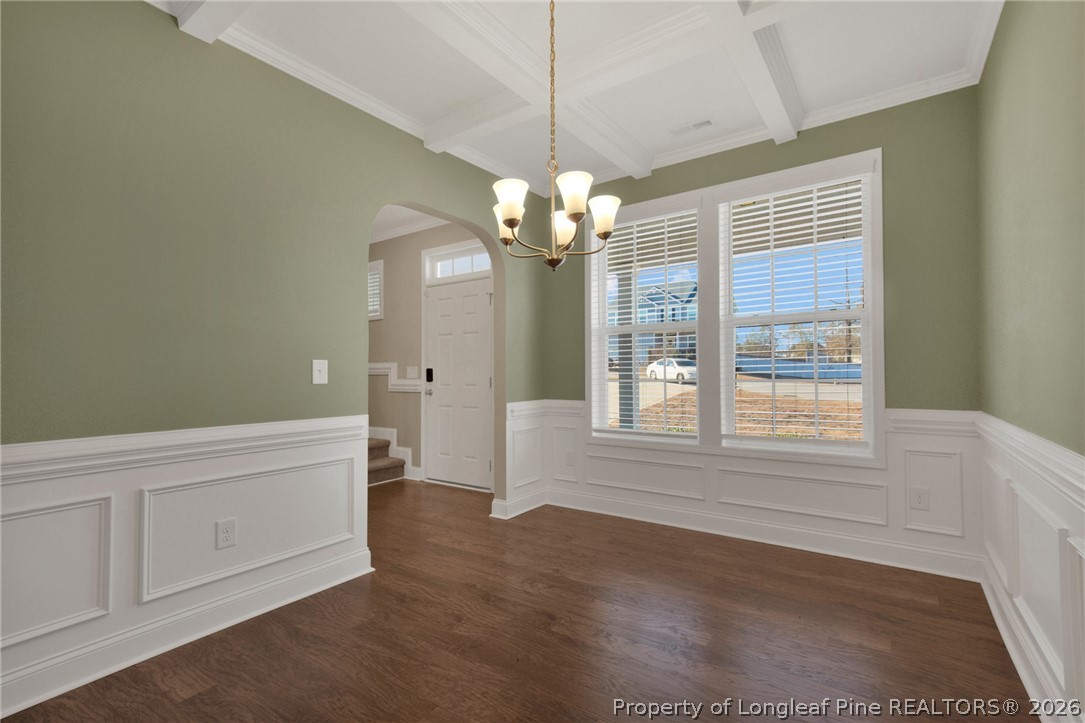 448 Pittfield Run Cameron, NC 28326 - Photo 8 of 43 a view of a livingroom with a chandelier fan and windows