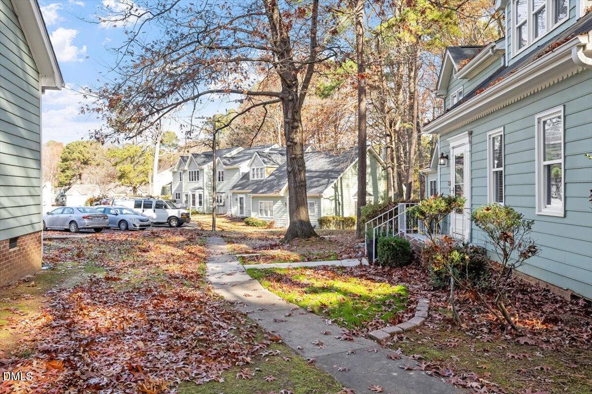 605 Oak Run Drive Raleigh, NC 27606 - Photo 26 of 28 a view of yard with tree in front of it