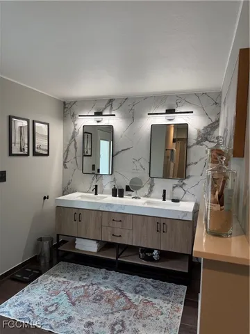 a room with storage and utility