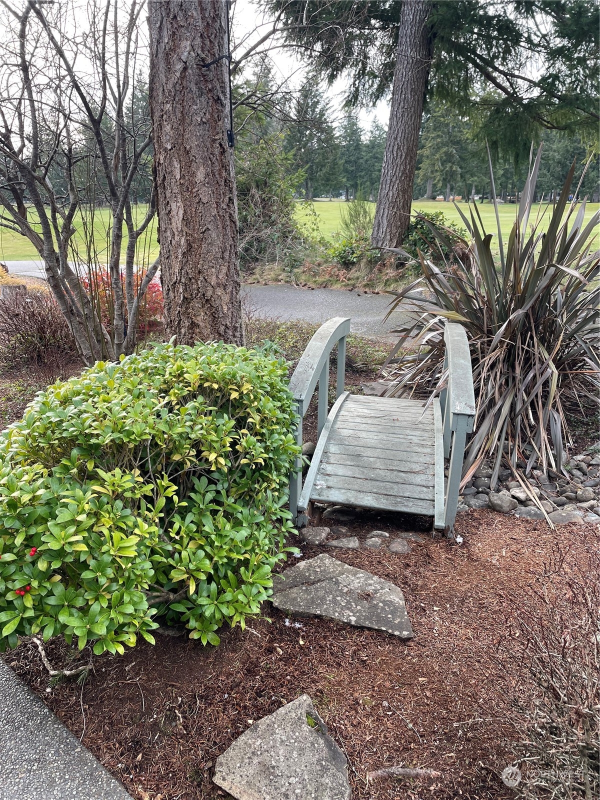 160 East Soderberg Road, Unit E15 Allyn, WA 98524 - Photo 32 of 33 a view of a backyard with a tree