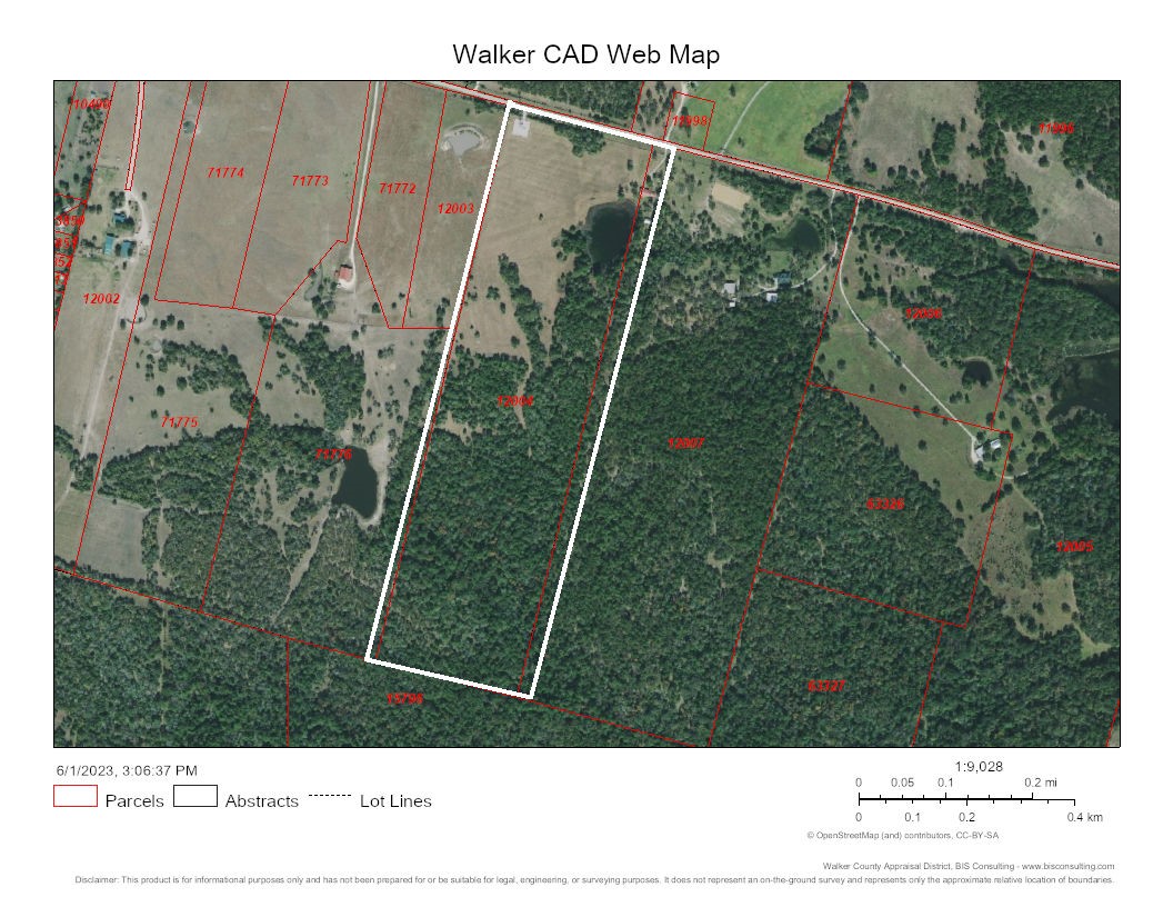 148 Lake Falls Road Huntsville, TX 77320 - Photo 2 of 14 148Lake Falls Rd./76.77 acres