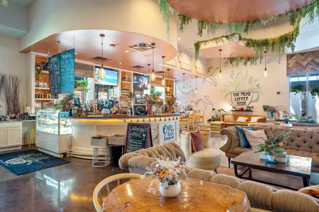 a view of a city with tall buildings